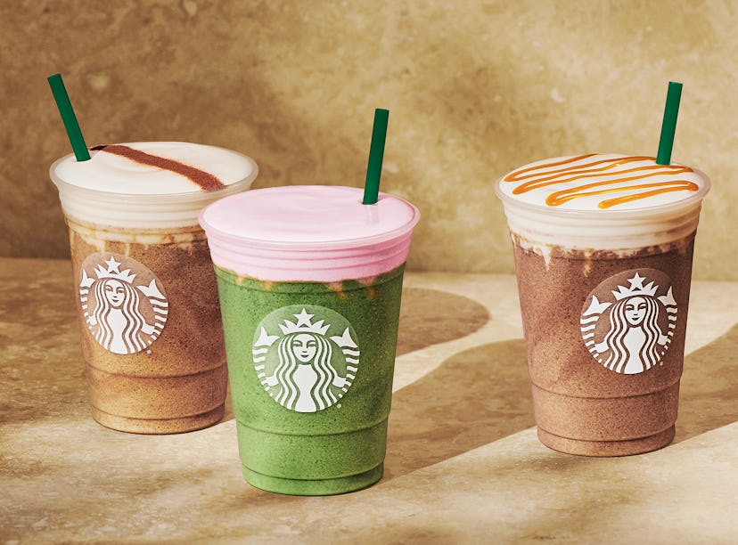 I tried Starbucks' new Strato Frappuccino menu with layers of cold foam.