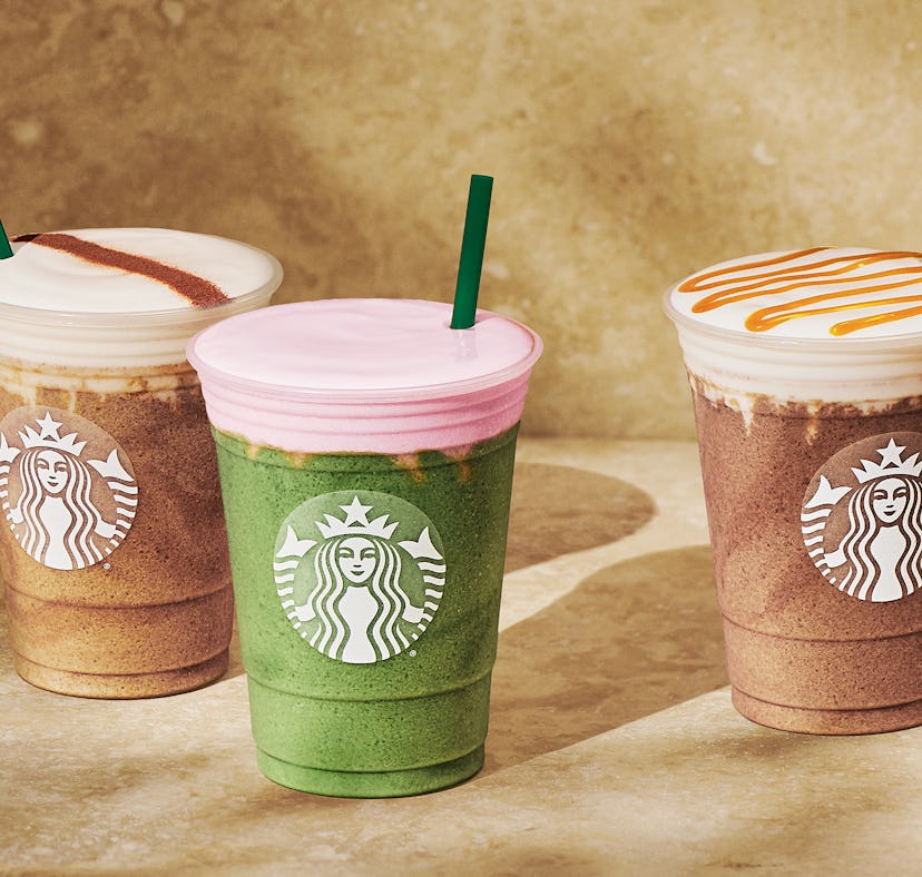 I tried Starbucks' new Strato Frappuccino menu with layers of cold foam.