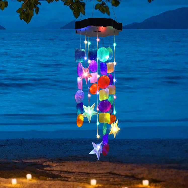 Zeiliuled Colorful Solar Wind Chime