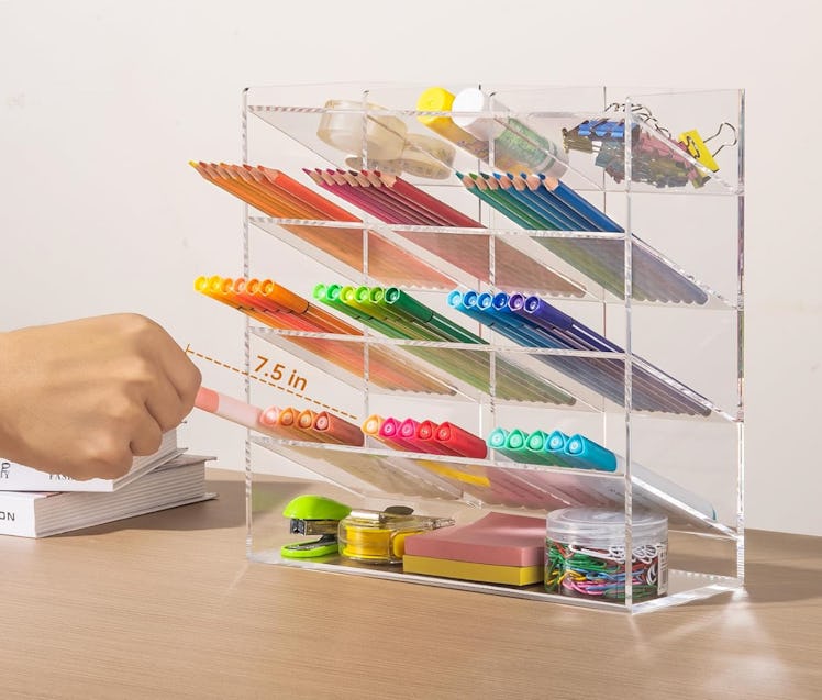 BEYGORM Acrylic Stationary Organizer