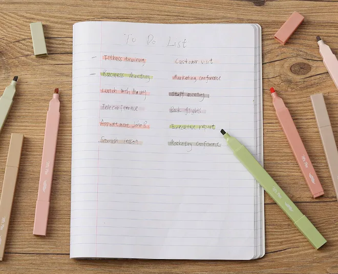 Mr. Pen Aesthetic Highlighters (8-Pack)