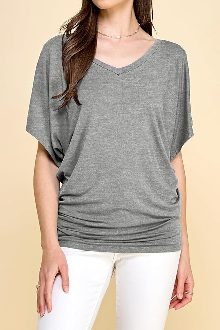 Lock and Love Short Sleeve Dolman Top