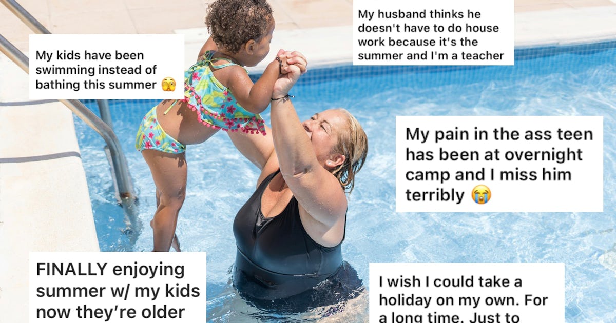 "My Kids Have Been Swimming Instead Of Bathing This Summer" & 13 Other Confessions