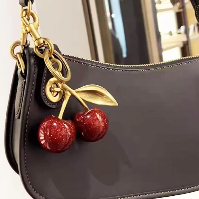 Fastfairy Cherry Bag Purse Charm