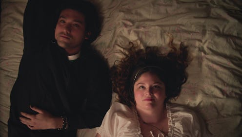 Will Sharpe and Meg Stalter in Too Much. Photo via Netflix