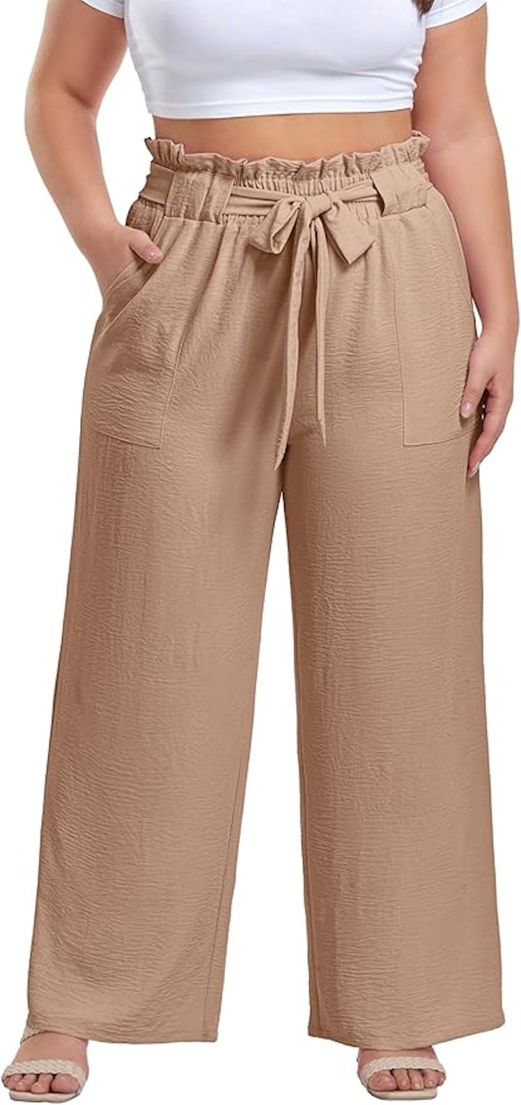 OLRIK Wide Leg Trousers