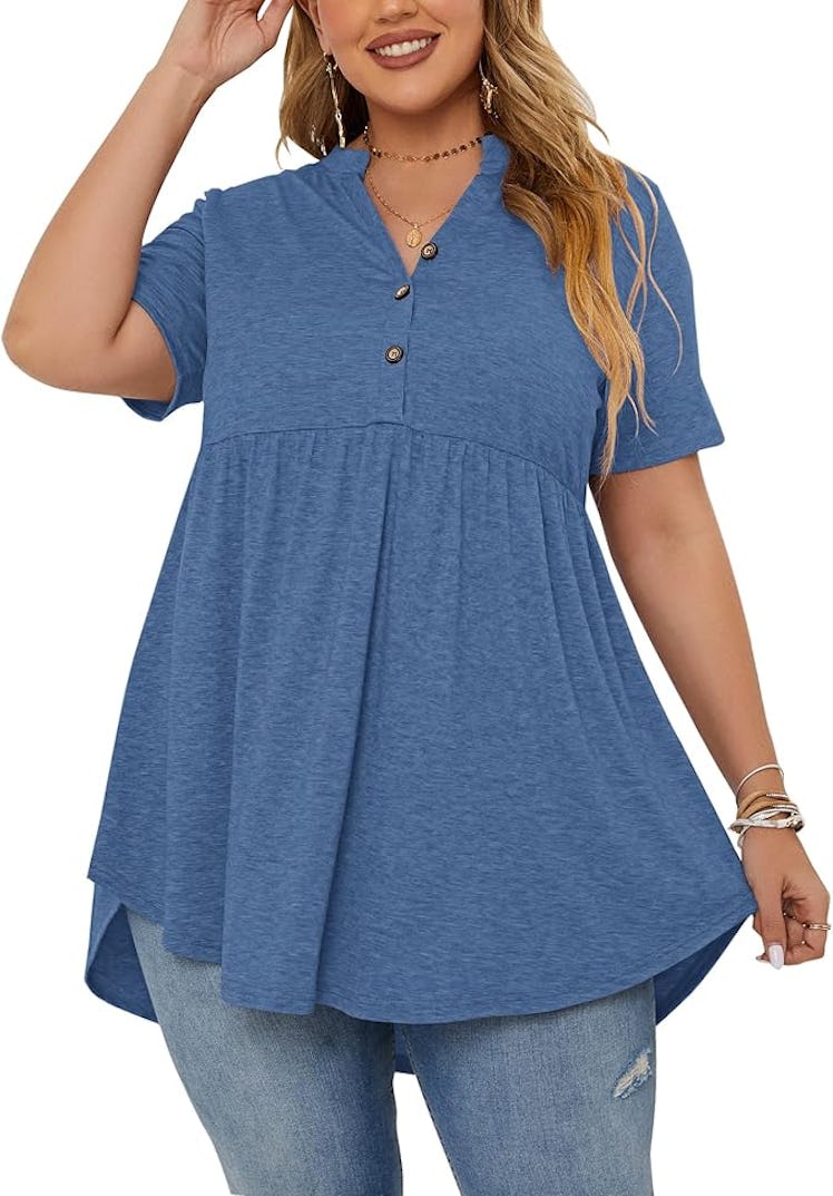 PLOKNRD Henley Tunic