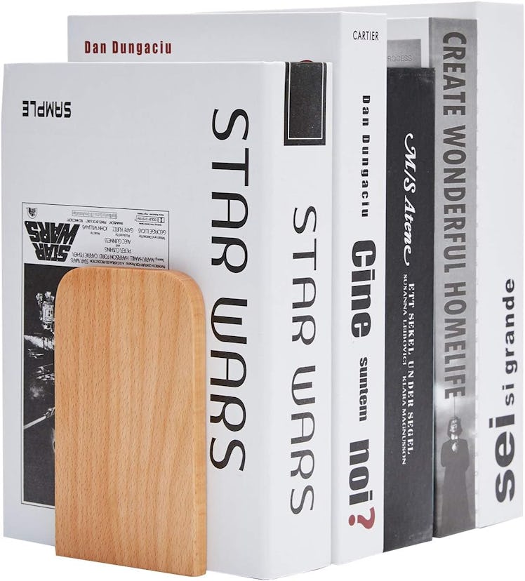 Pandapark Wood Bookends