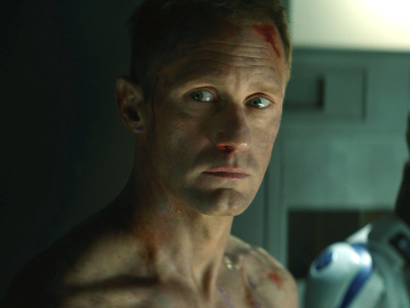 Alexander Skarsgård in "Murderbot,"