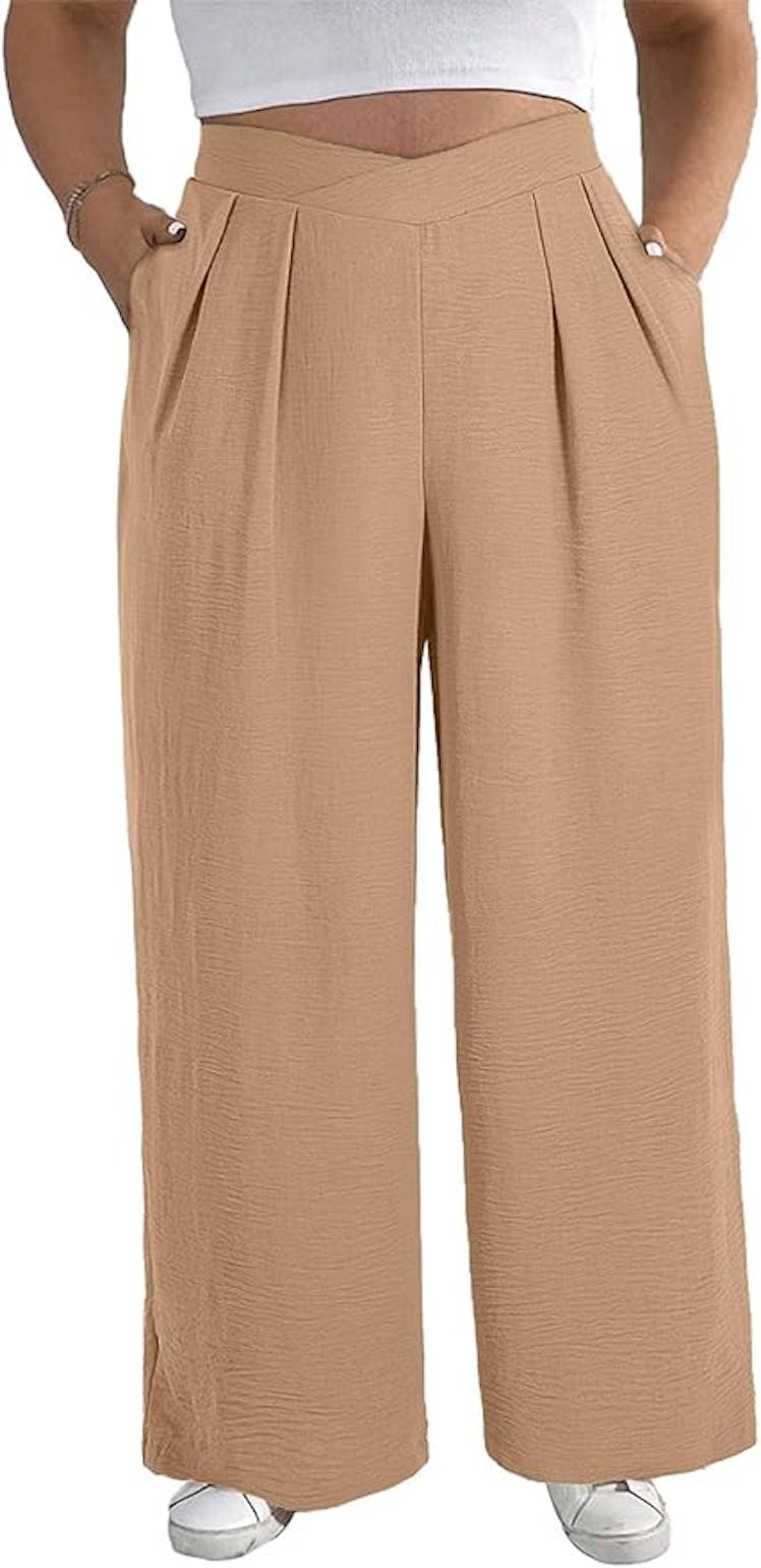 Eytino Pleated Wide Leg Trousers