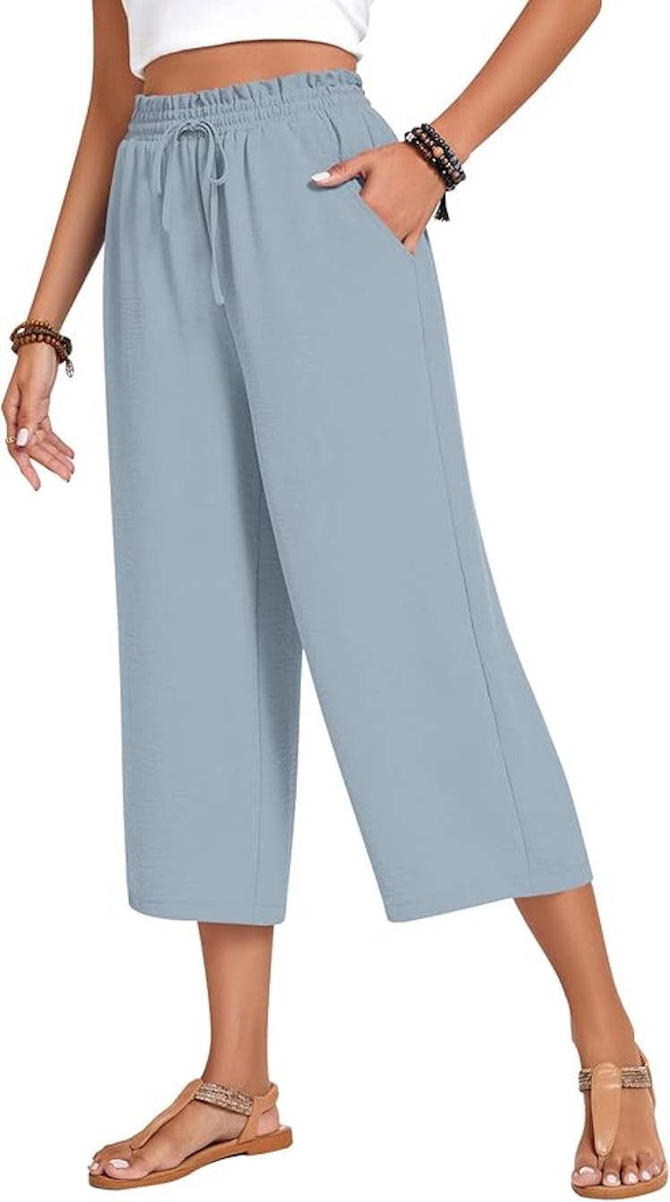 Anyhold Loose Capri Pants