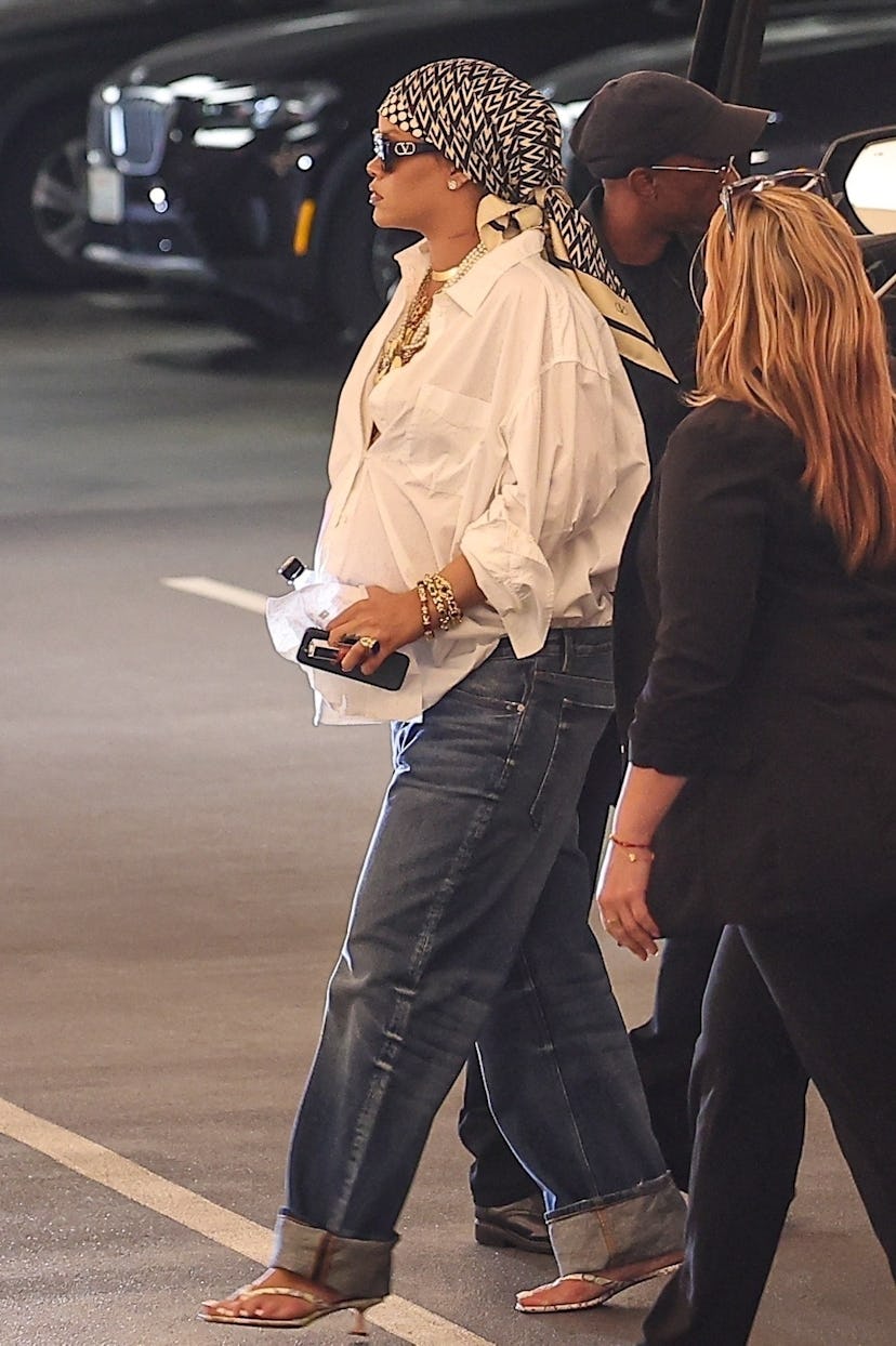 Rihanna in Los Angeles, July 31, 2025.