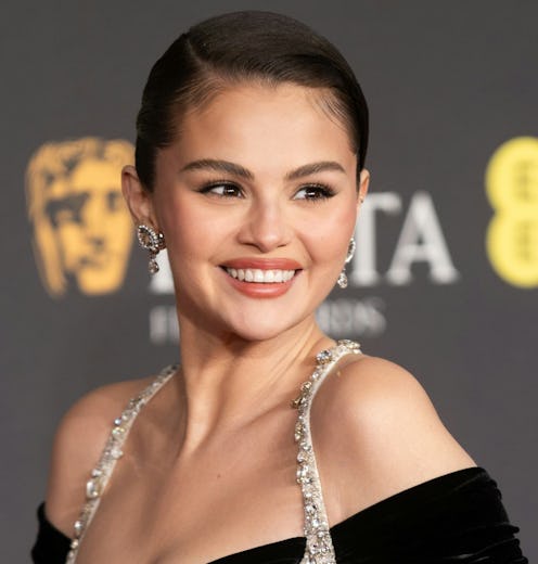 Selena Gomez attends the 2025 EE BAFTA Film Awards