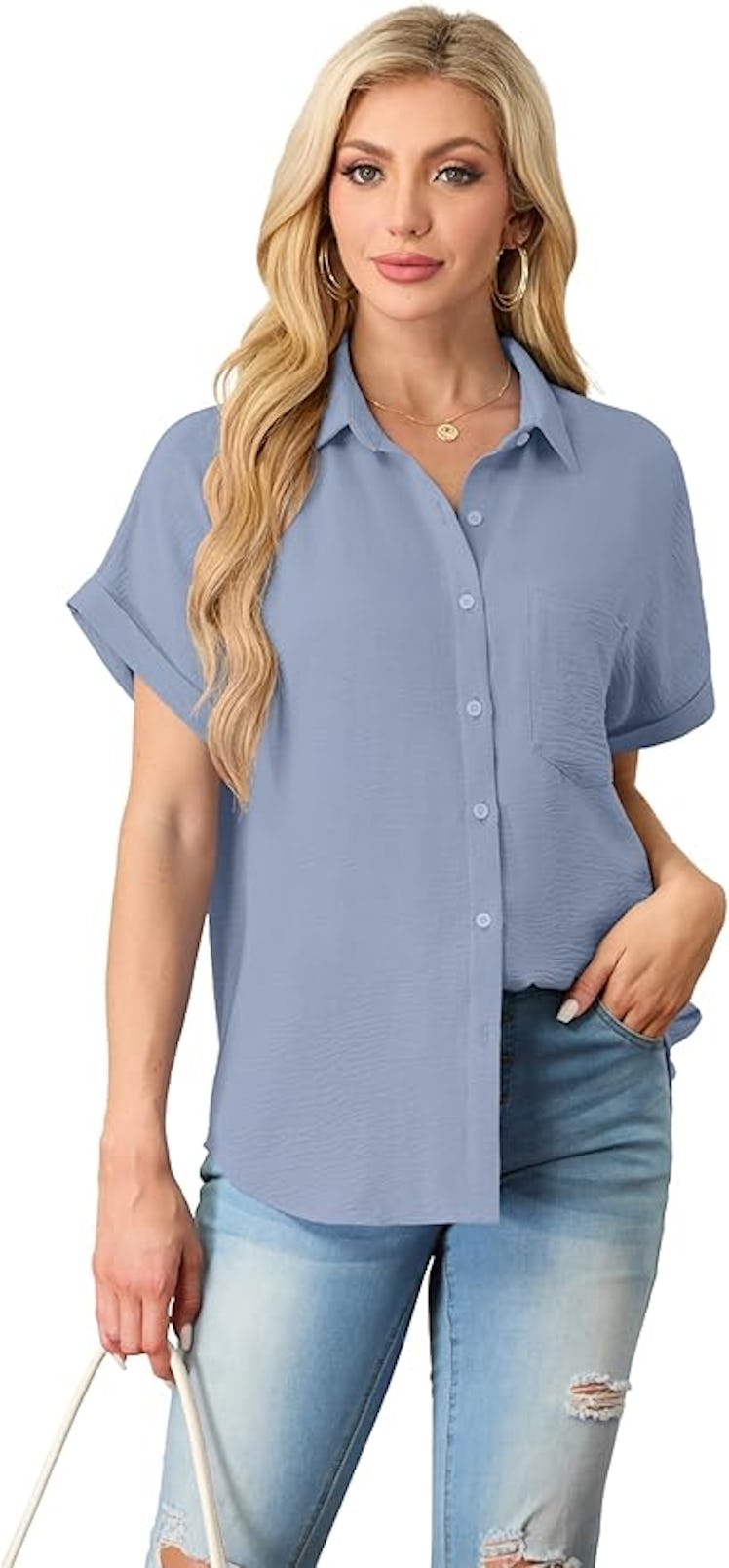Mintreus Button-Down Shirt