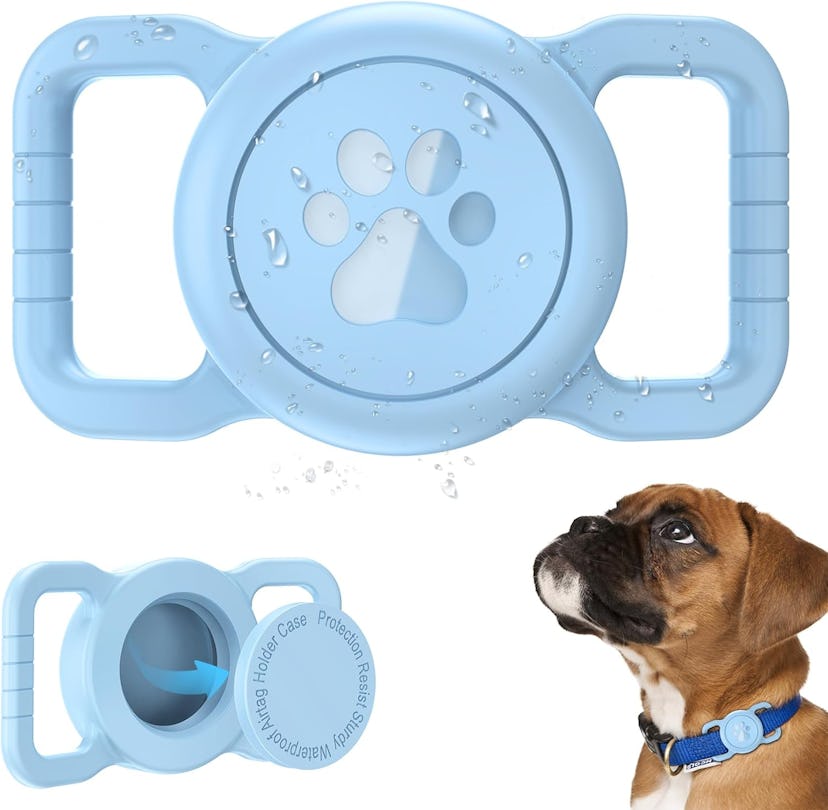 SANKALA Waterproof Dog Airtag Holder