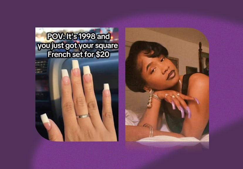 The nail trend from the year you were born, according to TikTok.