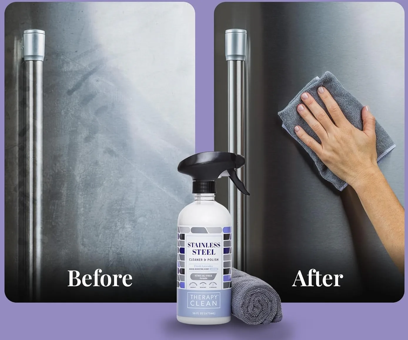 Therapy Premium Stainless Steel Cleaner 