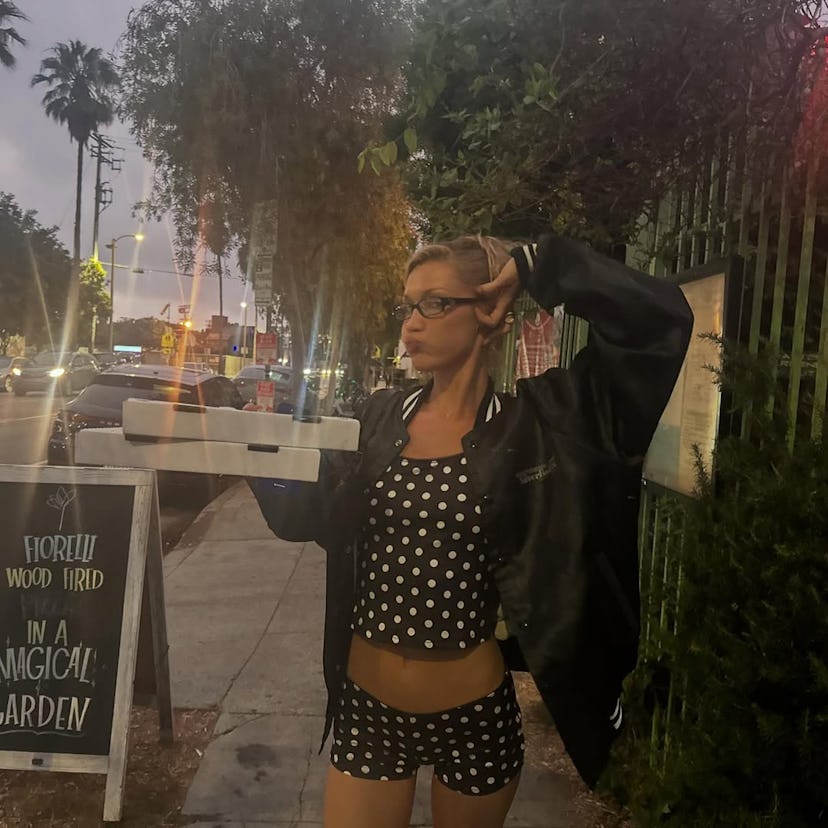 Bella Hadid in Los Angeles, August 2025.