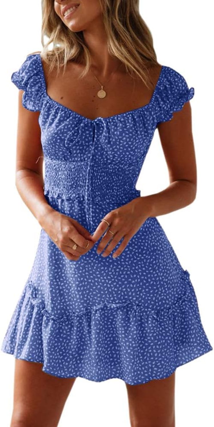  YOBECHO Sweetheart Mini Dress