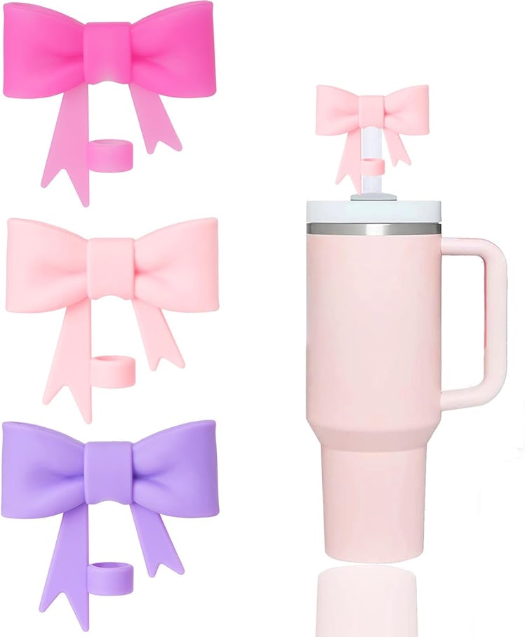 YAYAYOUNG  Straw Covers Caps (3-Pack)