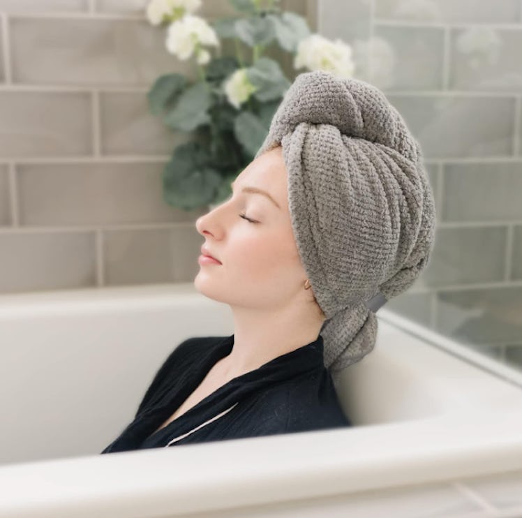 ROLSHOL Microfiber Hair Towel (2-Pack)