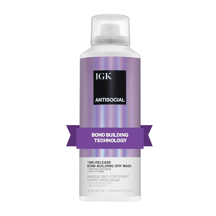 IGK Antisocial Overnight Bond-Building Dry Hair Mask