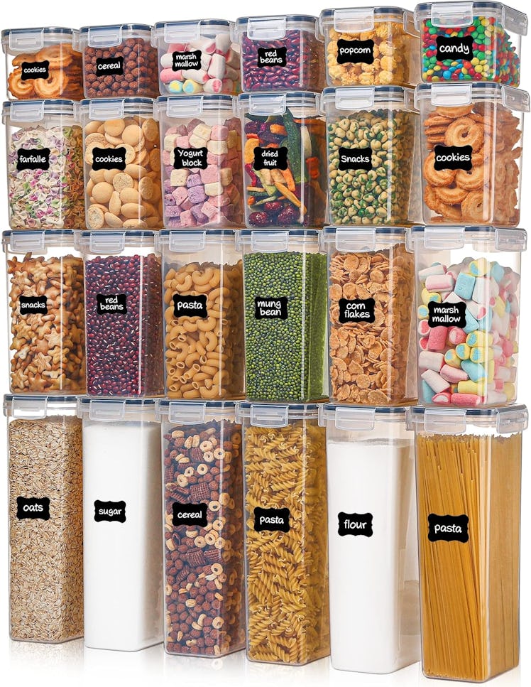 Vtopmart Airtight Food Storage Containers with Lids (24 Pieces)