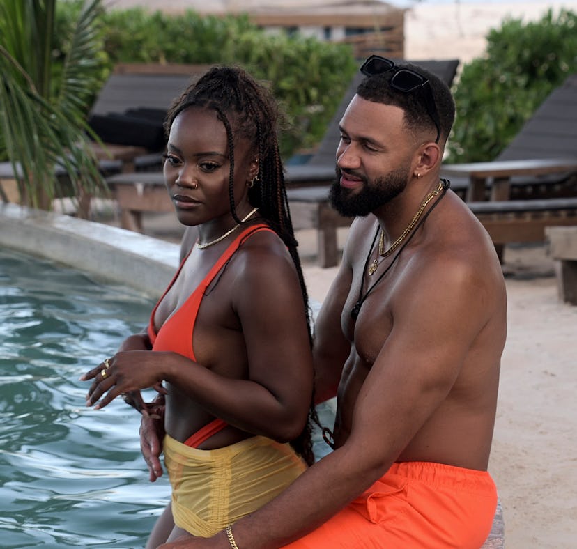 AD Smith and Ollie Sutherland reacted to not winning 'Perfect Match' Season 3 despite their engageme...