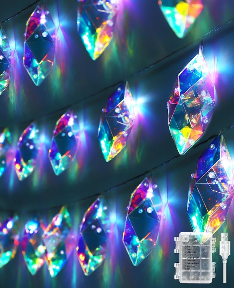 AceList Iridescent String Lights