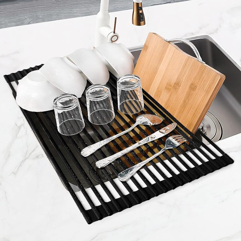 MERRYBOX Roll Up Dish Drying Rack