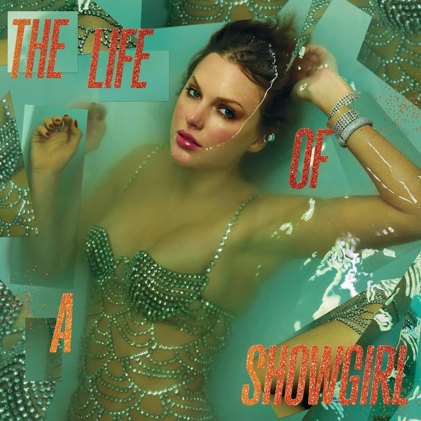 The cover of Swift's 'The Life of a Showgirl.'