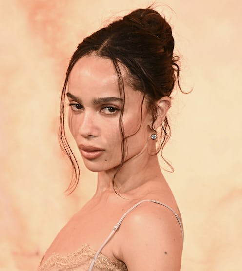 Zoë Kravitz attends the Saint Laurent Womenswear Fall/Winter 2025-2026 show