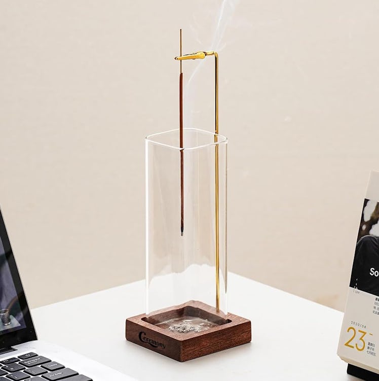 CEREMONY Wooden Incense Holder