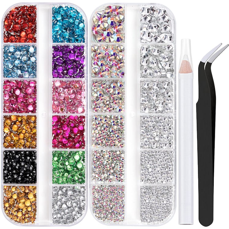BelleBoost Flatback Rhinestones (4520-Pieces)