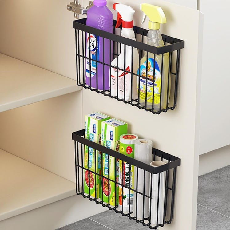 EigPluy Cabinet Door Baskets (2-Pack)