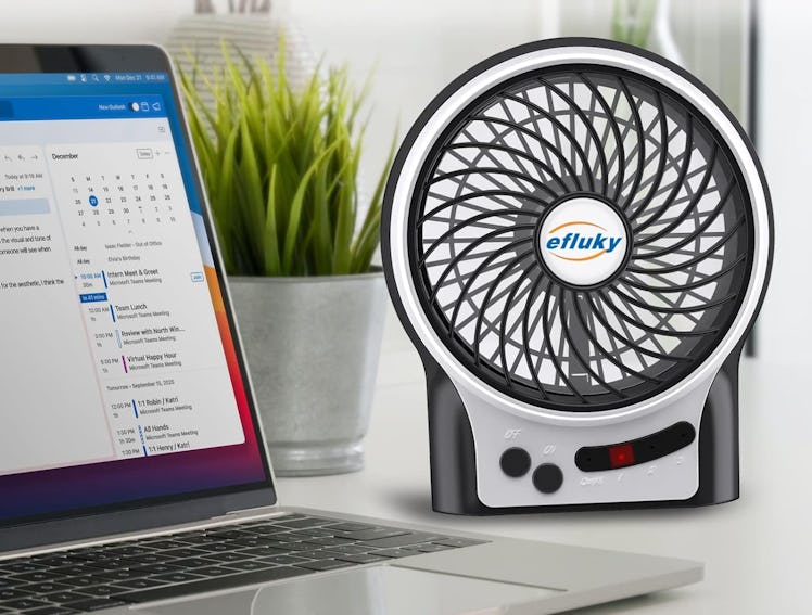 efluky Mini Desk Fan