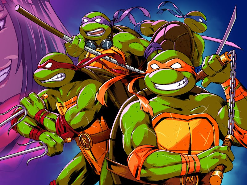 artwork from TMNT Tactical Takedown
