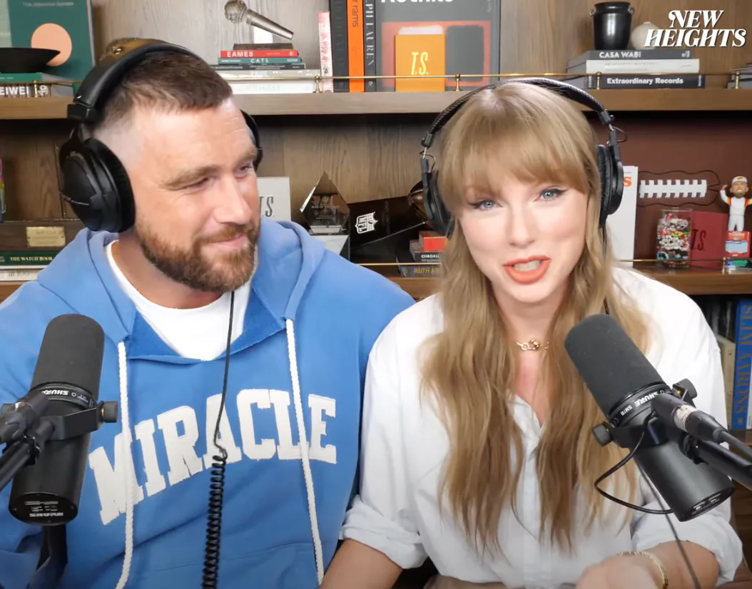 Taylor Swift & Travis Kelce's Body Language On 'New Heights,' Analyzed
