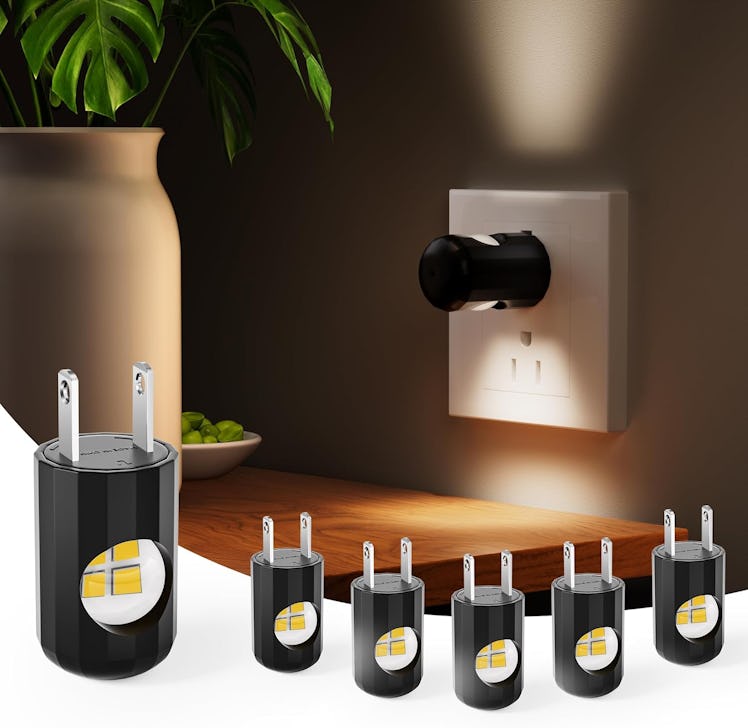 TSEXES Sensor LED Night Lights (6-Pack)