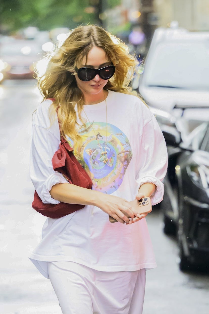 Jennifer Lawrence in New York, August 13, 2025.