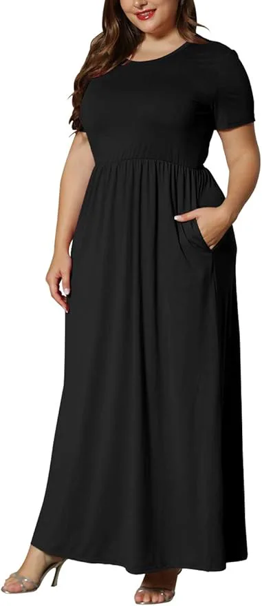 KARALIN Plus-Size Maxi Dress