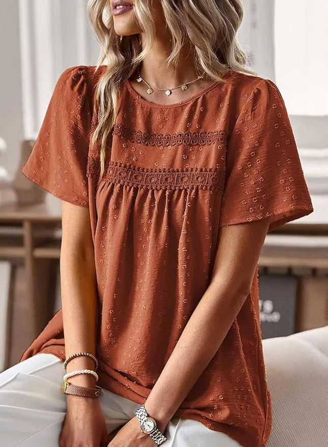 Falechay Chiffon Tunic Top