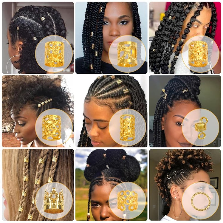 Lucomb Hair Jewelry (220-Pieces)