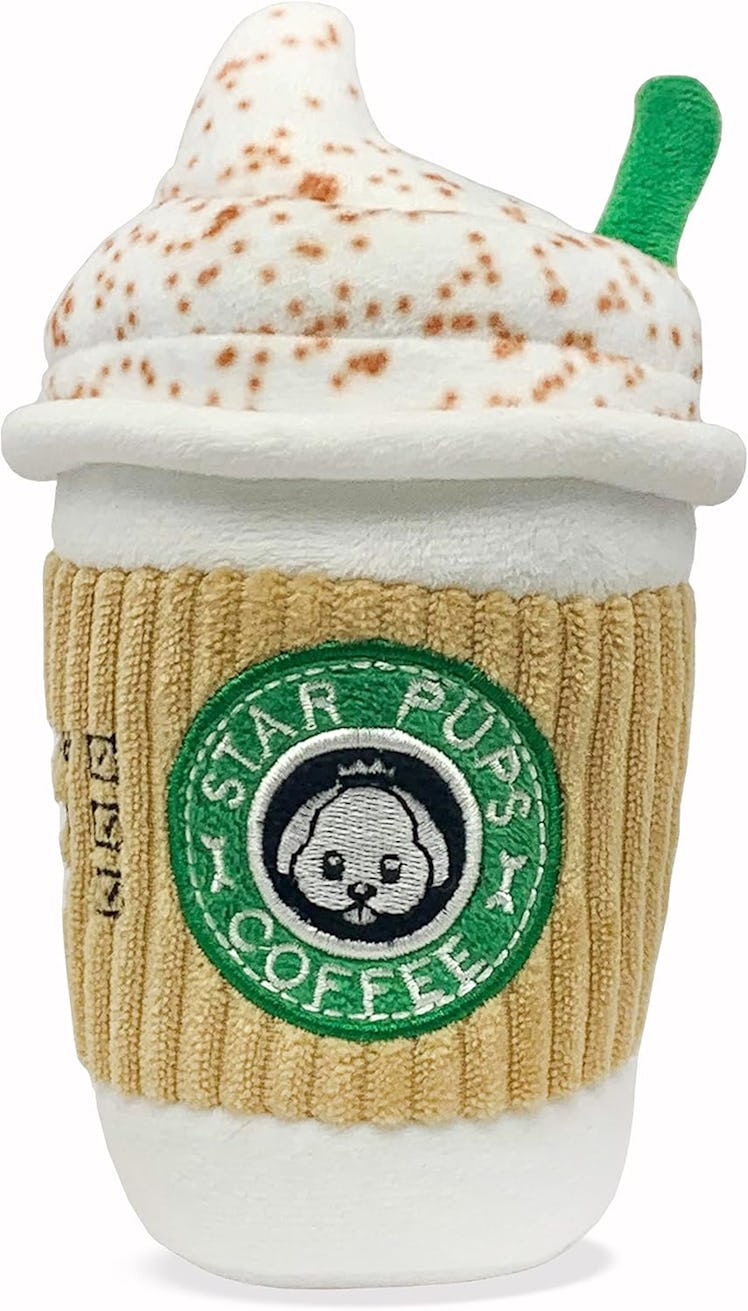 Nestpark Parody Star Pups Coffee Dog Toy