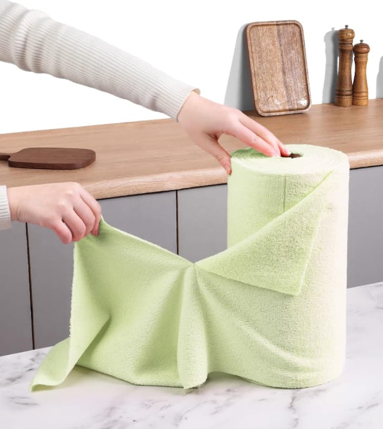 Fantasticlean Microfiber Cleaning Cloth Roll