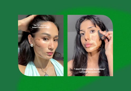 TikTok's "53 method" for contouring is going viral — for good reason.