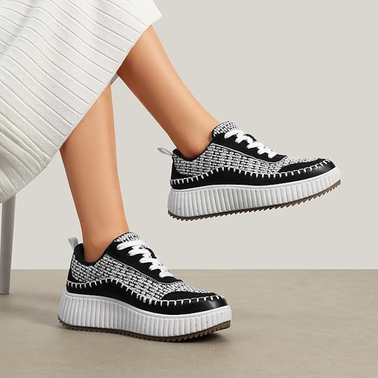 DREAM PAIRS Chunky Platform Sneakers