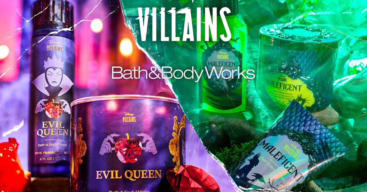 Bath & Body Works' Disney Villains Collection Will Bring Out Your Dark Side