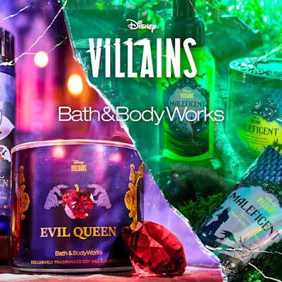 The Bath & Body Works Disney Villains Collection Is Gothic Glamour