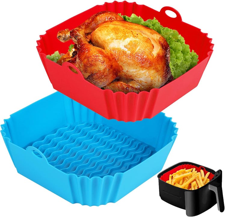 Boribim Silicone Air Fryer Liners (2-Pack)
